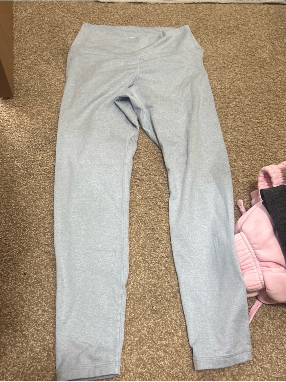 Womens' Light Blue Active Leggings